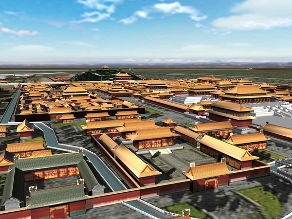 3d model forbidden city - The Forbidden City by longwind